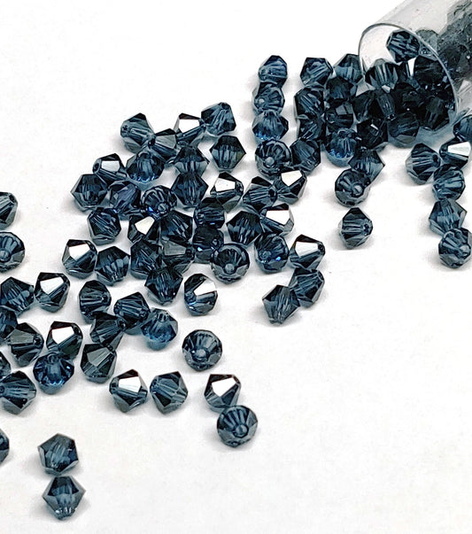 Swarovski 5301 4mm Bicone Beads - Crystal (36)