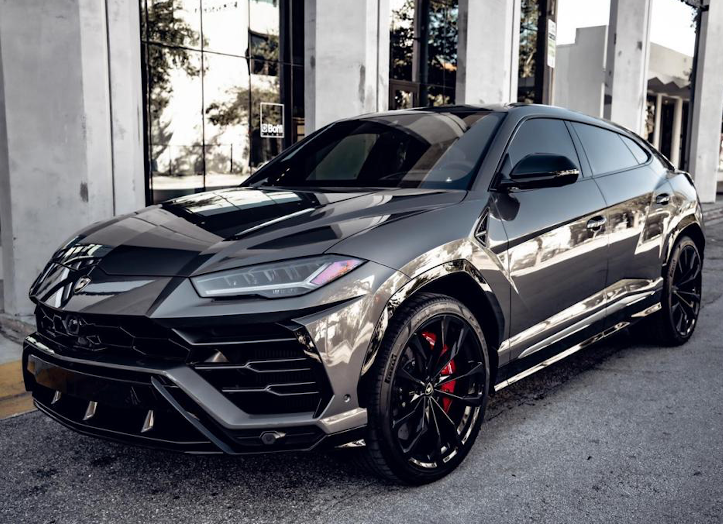 Rent a Gray Lamborghini Urus in Miami | EMC Exotic Rentals