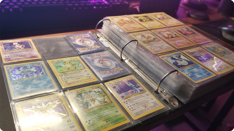 Open Pokemon Binder - Johnny Pomykacz