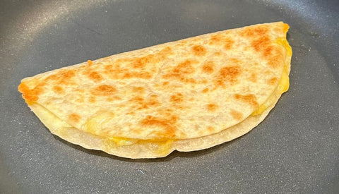 Rise & Puff Cheese Quesadilla