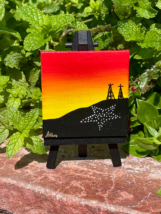 How About Orange: Mini canvases