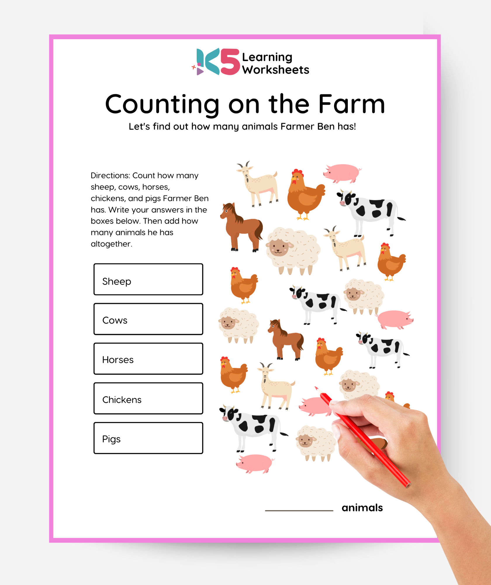Counting on the Farm