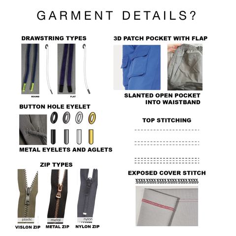 GARMENT DETAILS