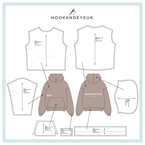 HOODIE CLOTHING PATTERN EXPLANATION