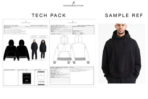 tech pack and sample reference
