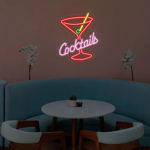 Cocktails and Bar Signs