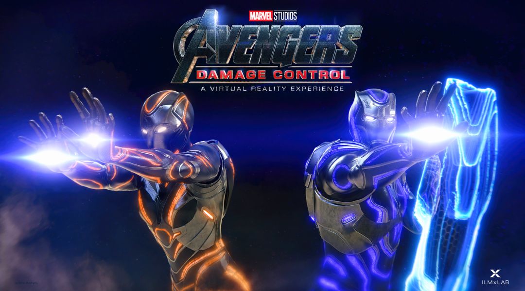 avengers damage control VR superhero game