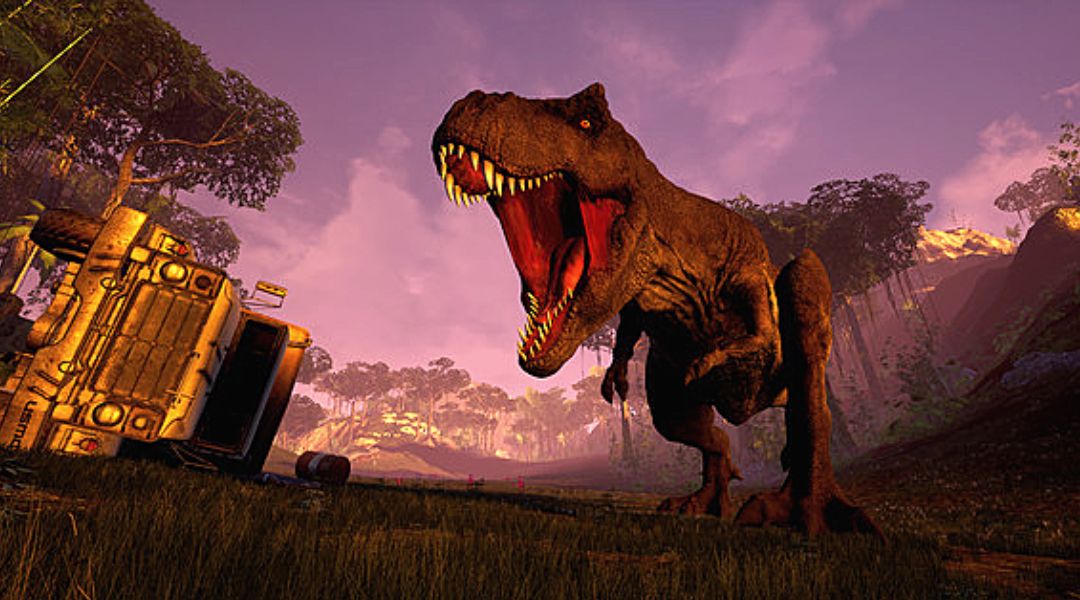 Island 359 VR Dinosaur Game