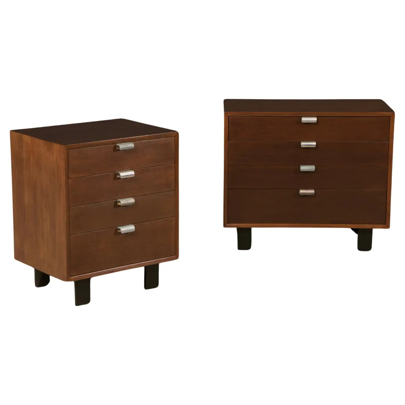 George Nelson for Herman Miller 'Primavera' Nightstands, c. 1955, Signed