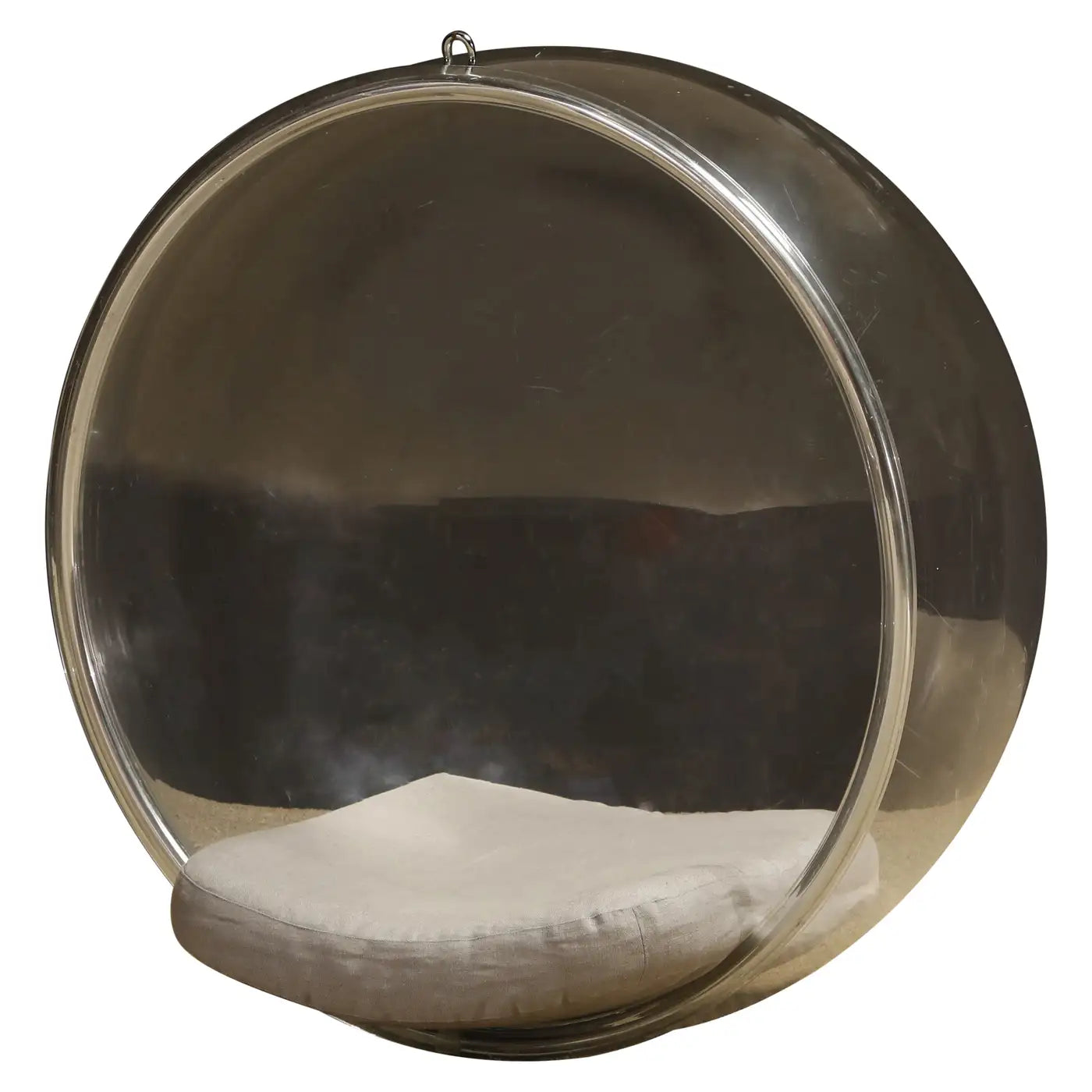Lucite Hanging 'Bubble Chair' by Eero Aarnio for Adelta, Signed