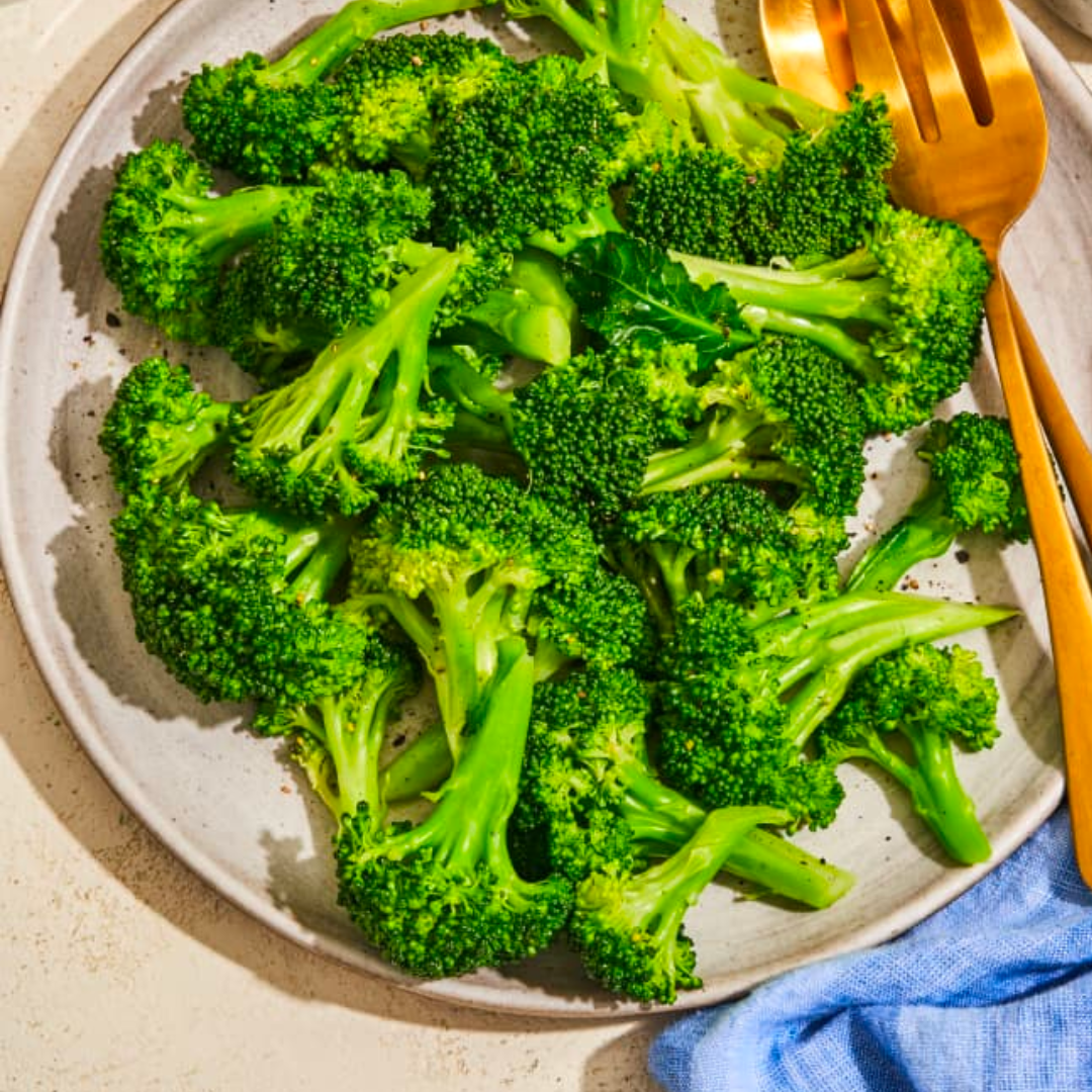 Steamed Broccoli Florets (DF, GF, V)