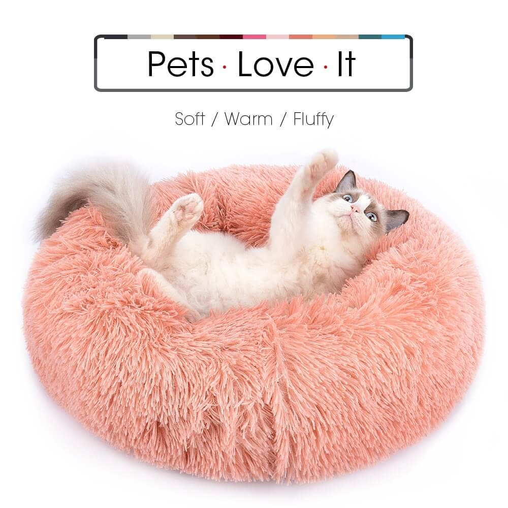 calming pet beds