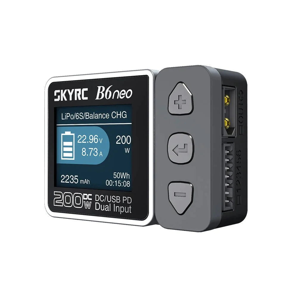 B6 NEO Compact Smart Charger for 1-6S Lipo