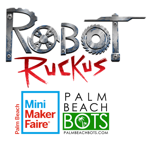 Robot Ruckus at Maker Faire Palm Beach