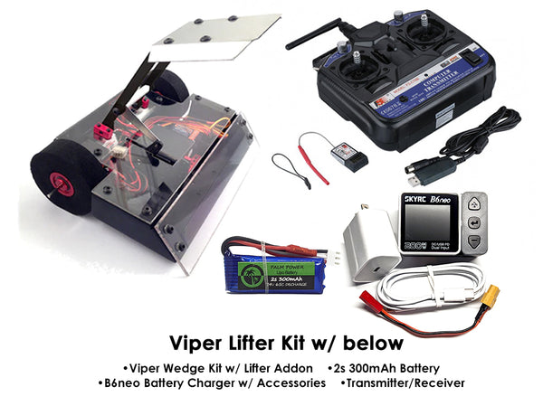 FingerTech 'Viper' Combat Robot Kit V2 - RobotShop