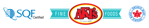 SqF, Made in Ontario, Aki's Fine Foods