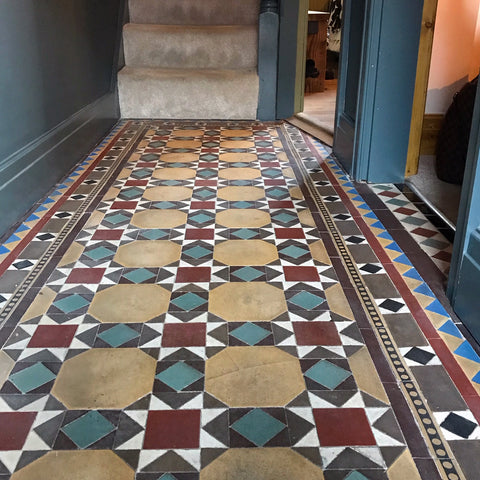 original victorian tiles