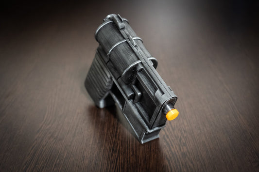 DE-10 blaster pistol| Star Wars Cosplay Prop - Crealandia