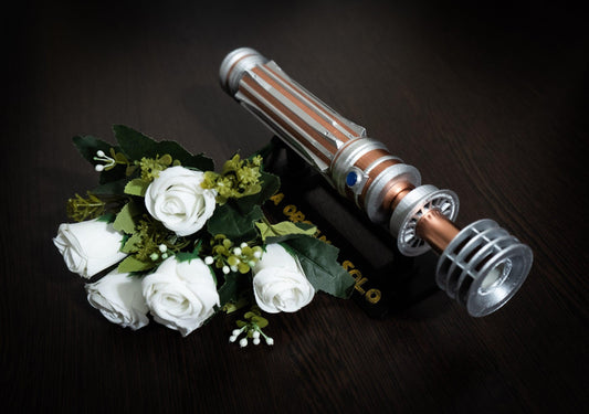 Star Wars Inspired Bridal Bouquet Holder Kanan Jarrus Lights - Inspire  Uplift, Wedding Bouquet Holder 