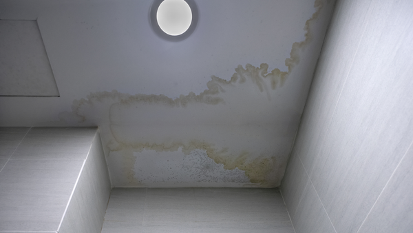 Stain on your ceiling call an emergency plumber