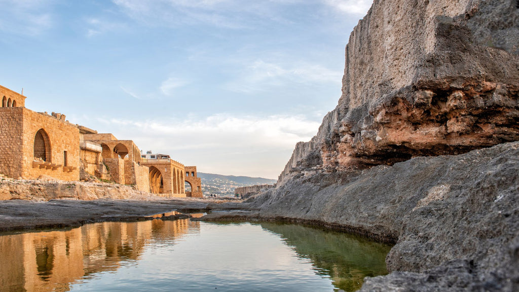 Phoenician heritage of Lebanon, ruins of Baalbek, Phoenician wall