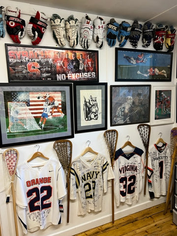 Everyone has a lacrosse collection right?