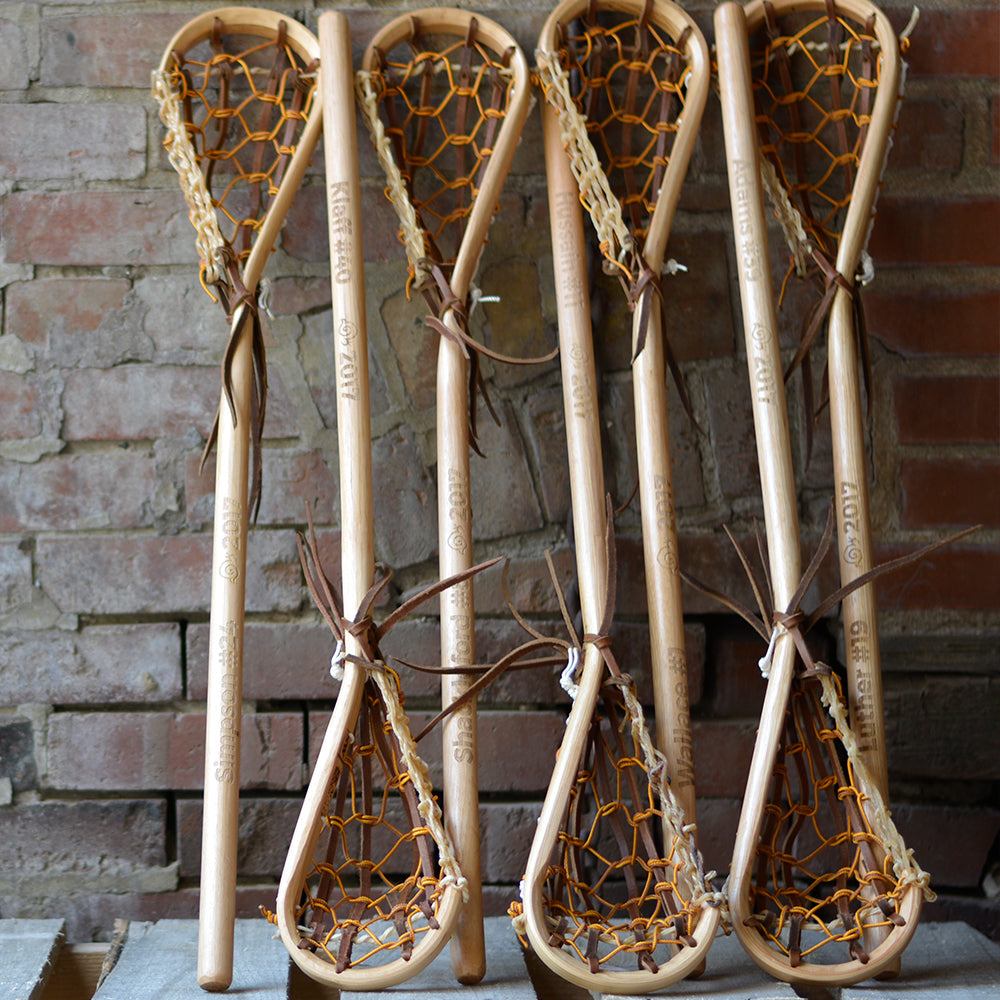 32 Wooden Lacrosse Stick By Skaggs Woodworks The TWIG Bootlace Sticks ...