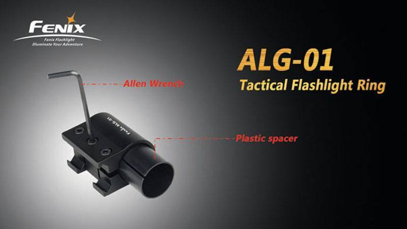 FENIX ALG01 Flashlight Tactical Ring Weapon-mount