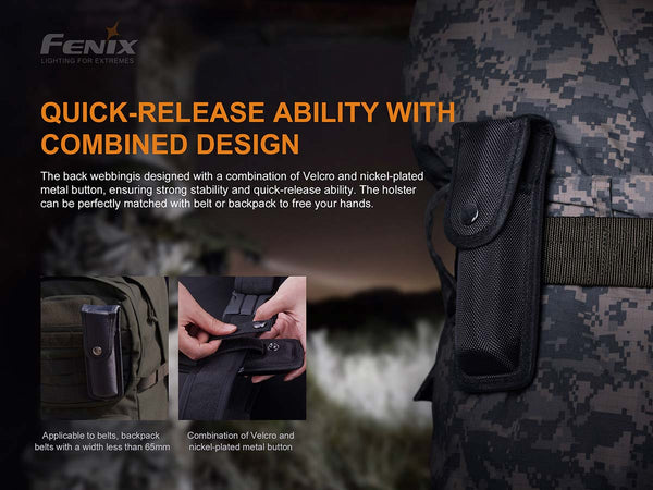 Fenix ALP-10 Tactical Duty Holster quick release ability