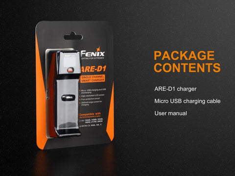 Package content of the charger