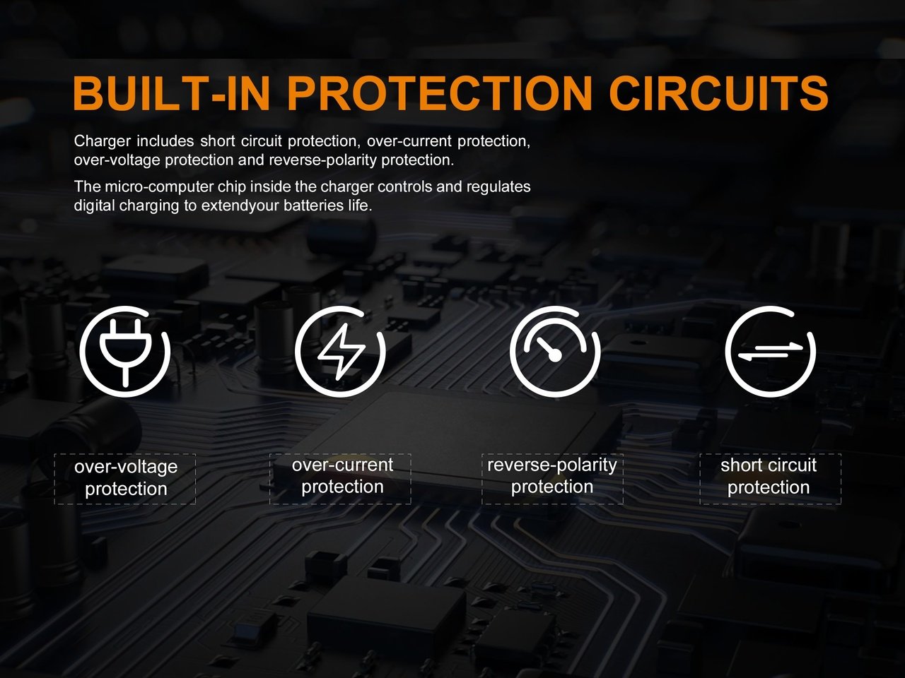 ARE-D2 built in protection circuits