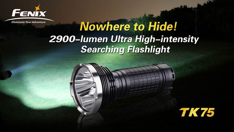 Fenix TK75 flashlight introduction