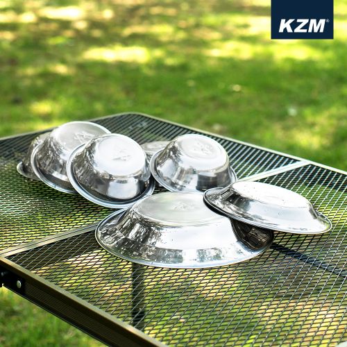 KZM Stainless Tableware Set lifestyle