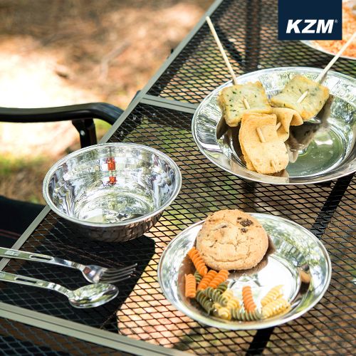 KZM Stainless Tableware Set lifestyle picture