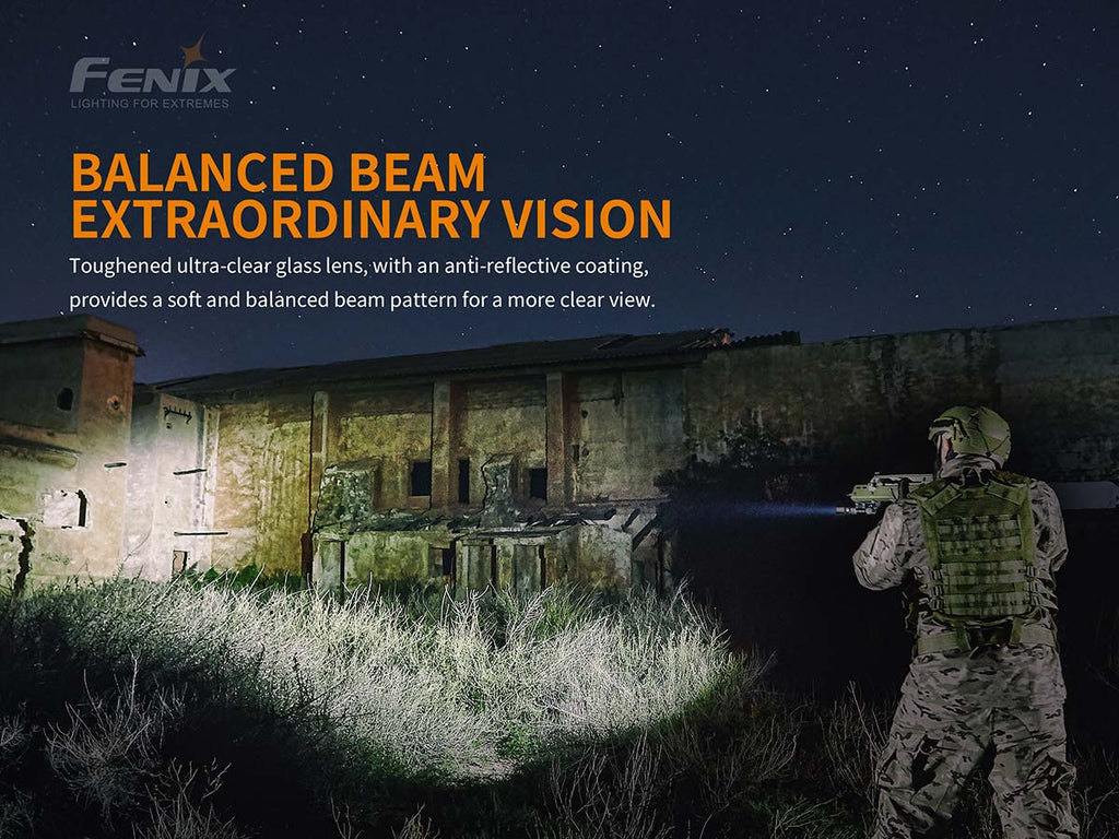 Fenix TK22 V2.0 beam