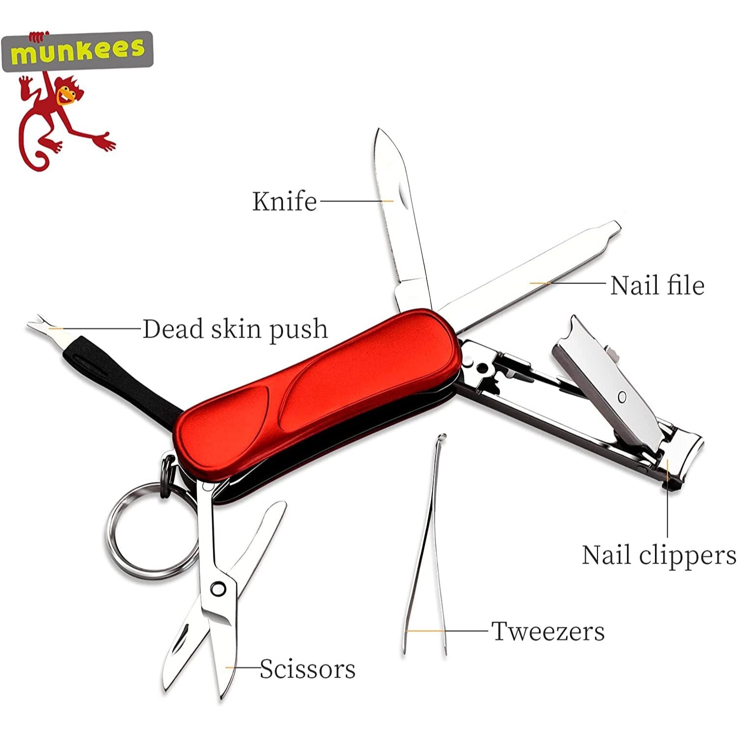 Ultra-Thin Multi Function Nail Clippers Combination Tools With Led Lig –  Bargain Bait Box