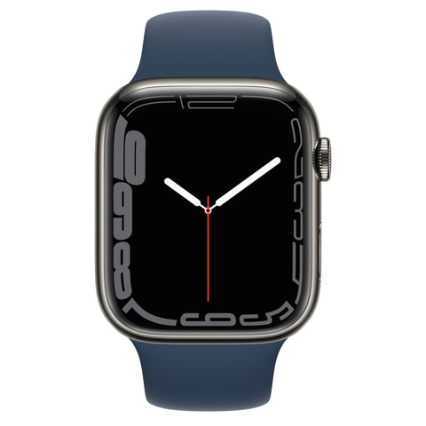 Apple Watch Series 7 clock display