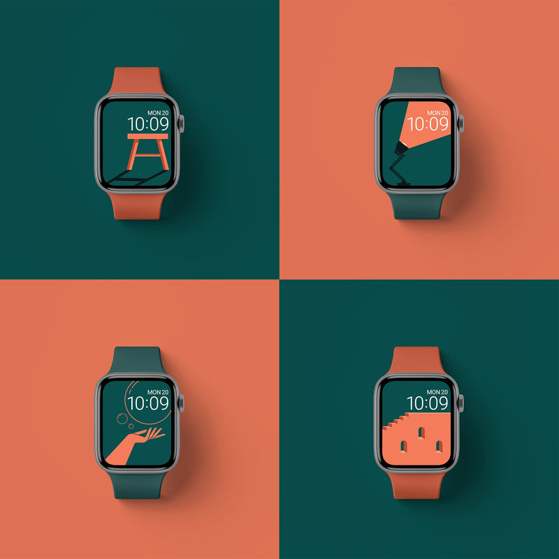 MG&T | Apple Watch Wallpapers - 4 Pack – Buckle and Band