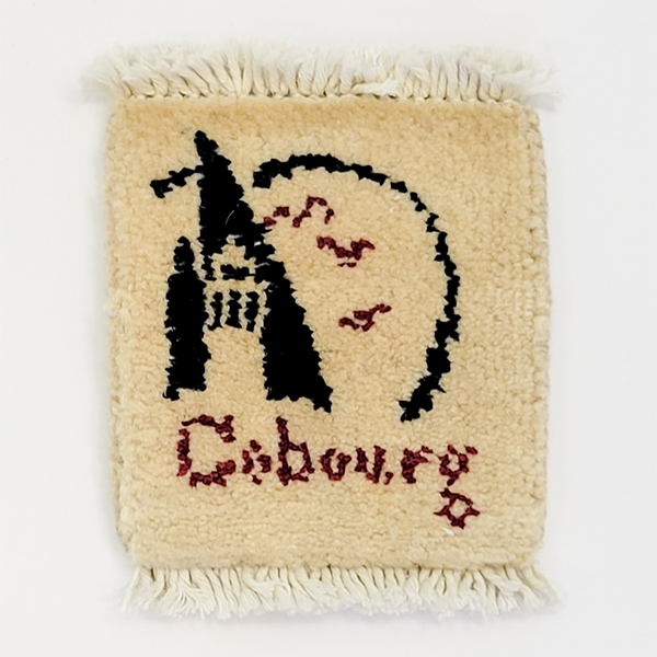 "Cobourg" Rug Coaster  **Exclusive to this store**