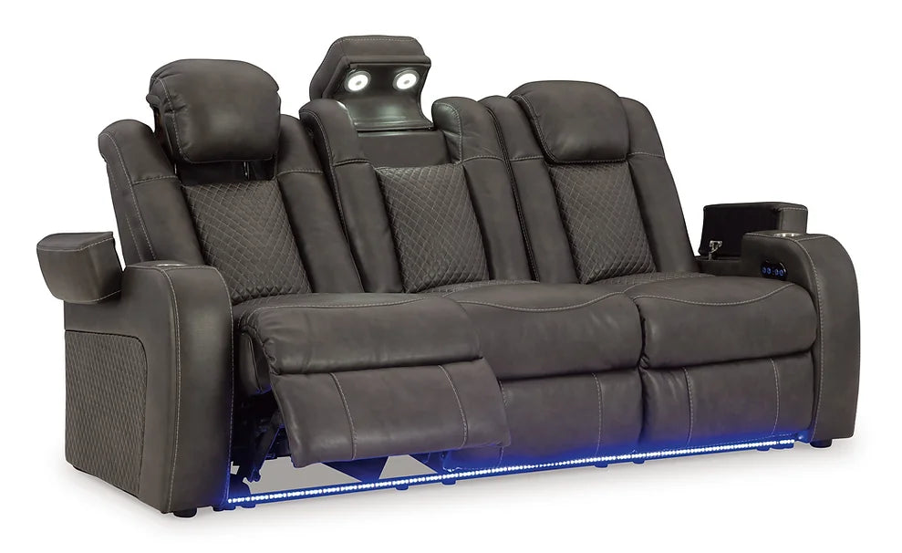 Living Room Set with Reclining Feature - Ashley Fyne-Dyme