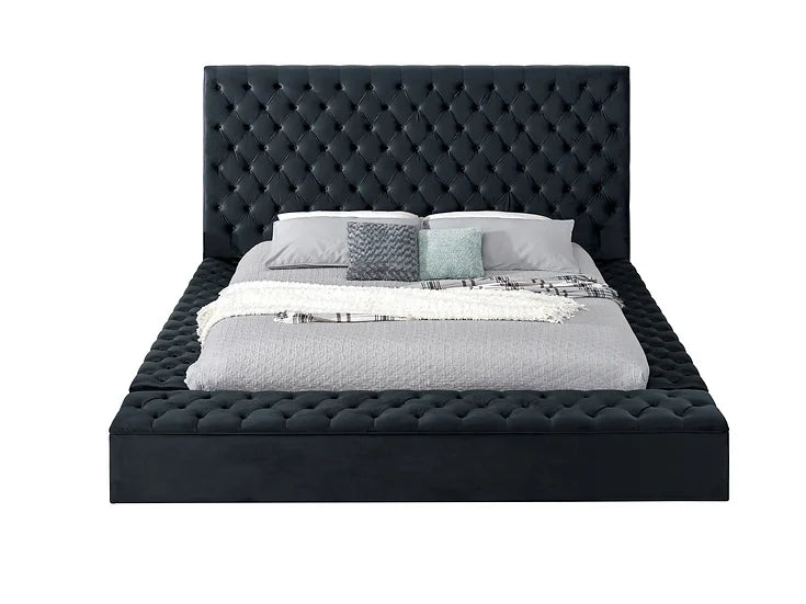 Stylish Black Catalina II Bed