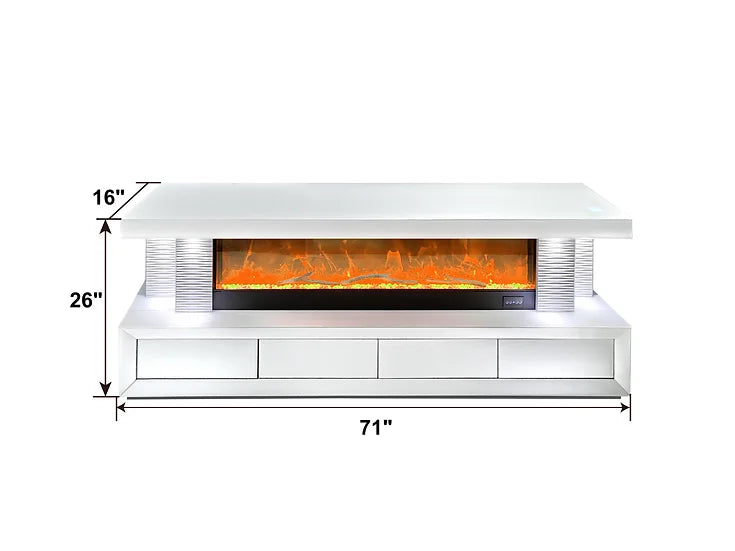 Havana Fireplace TV Stand Model A-TV02