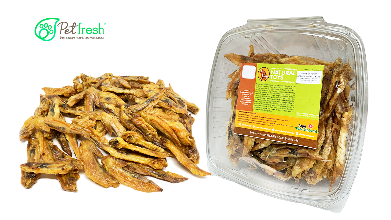 DESHIDRATADOS - ALITAS de POLLO DESHIDRATADAS (Wingz) – PET Fresh Market