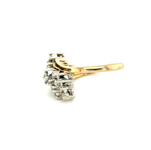 Load image into Gallery viewer, 10k Gold And Diamond Ring Size 1.75
