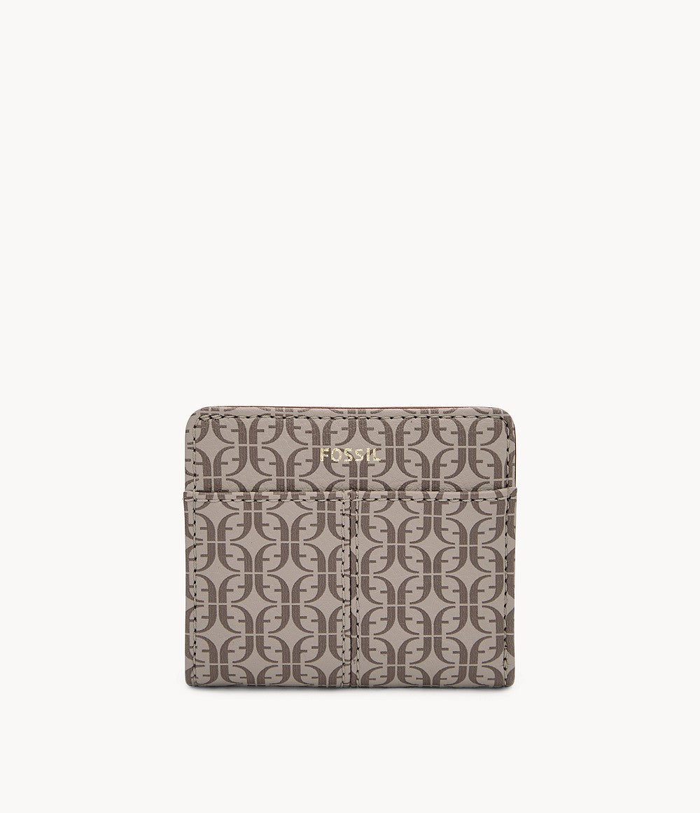 Tara Multifunction Bi-Fold Wallet, Taupe/Tan | Fossil庐