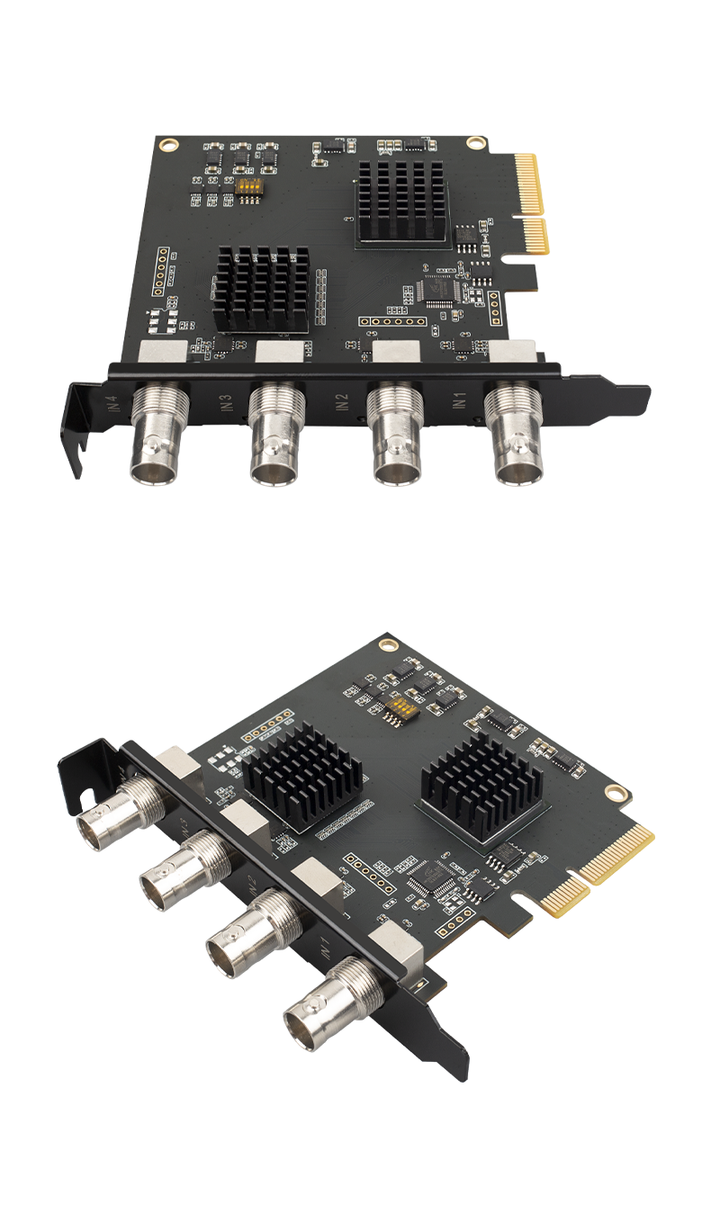 ACASIS Quad SDI Capture Card 4 Channel PCIe Capture Card 1080P 60FPS