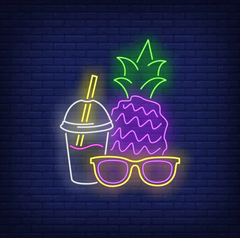 Fruit Sign by Zesta Neon