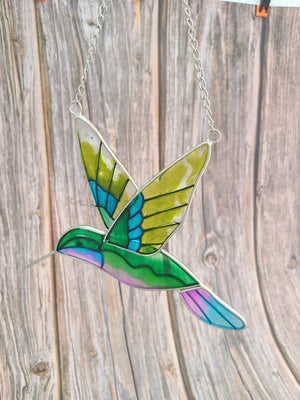 Hummingbird Suncatcher 7 3/4" - Isabel Online Boutique
