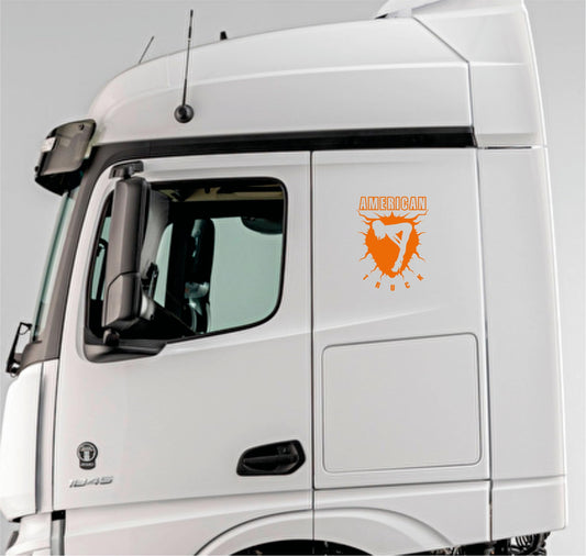 DualColorStampe Autocollants compatibles avec Scania Camion Motif griffon  accessoires camion autocollants camion COD.D0170 (citron vert) : :  Auto et Moto