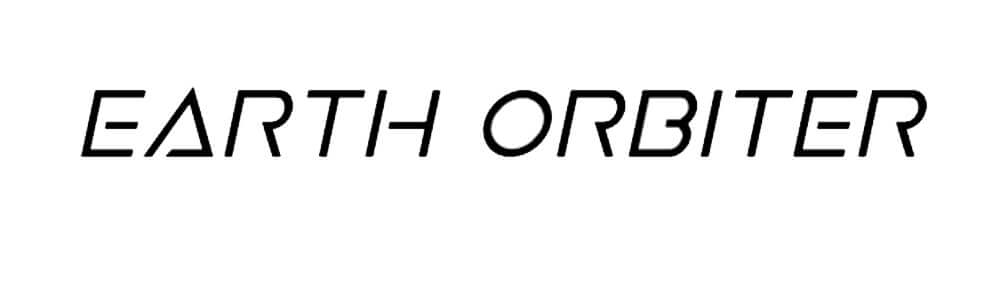 Earth orbiter- font for LED neon sign 